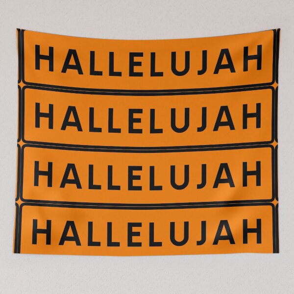 Item preview, Hallelujah designed and sold by ALF2023.