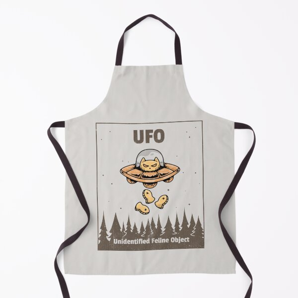 Item preview, UFO: Unidentified Feline Object - Funny alien cat Gift designed and sold by denis90ch.