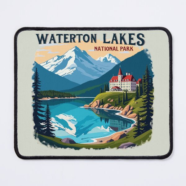 Item preview, Waterton Lakes - National Park designed and sold by pixelated_echoes.
