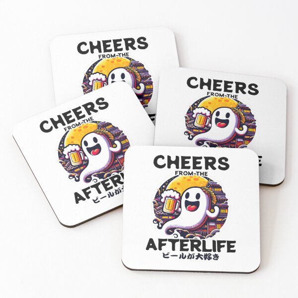 Item preview, Cheers from the Afterlife designed and sold by CuteAndCozyTees.