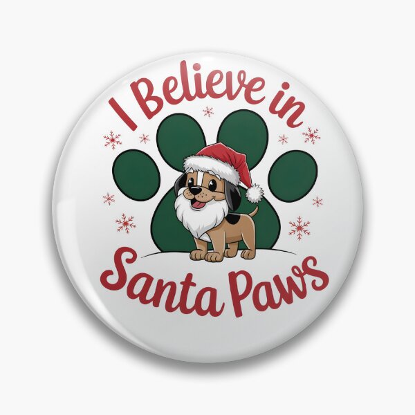 Item preview, Adorable Santa Dog Paw Print Holiday Apparel for Pet Owners designed and sold by ashdenent.