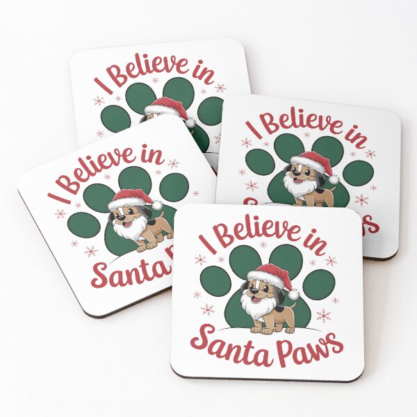 Item preview, Adorable Santa Dog Paw Print Holiday Apparel for Pet Owners designed and sold by ashdenent.