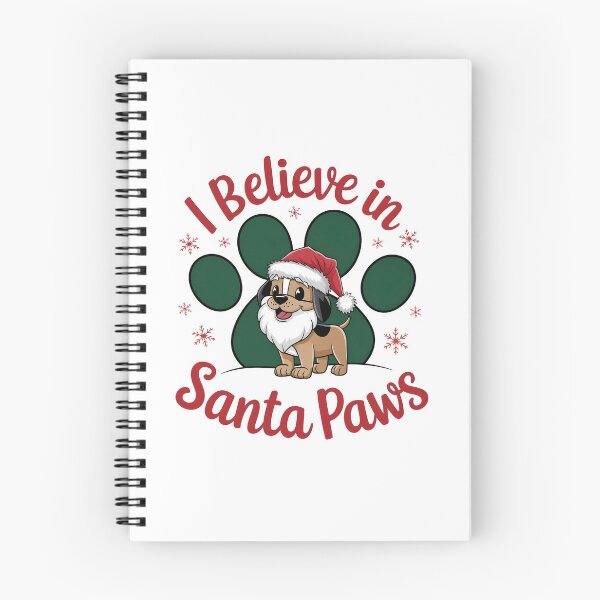 Item preview, Adorable Santa Dog Paw Print Holiday Apparel for Pet Owners designed and sold by ashdenent.
