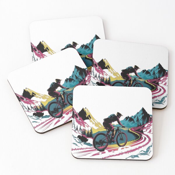 Item preview, Mountain Cyclist Adventure – Conquer the Peaks designed and sold by XquisiteFashion.