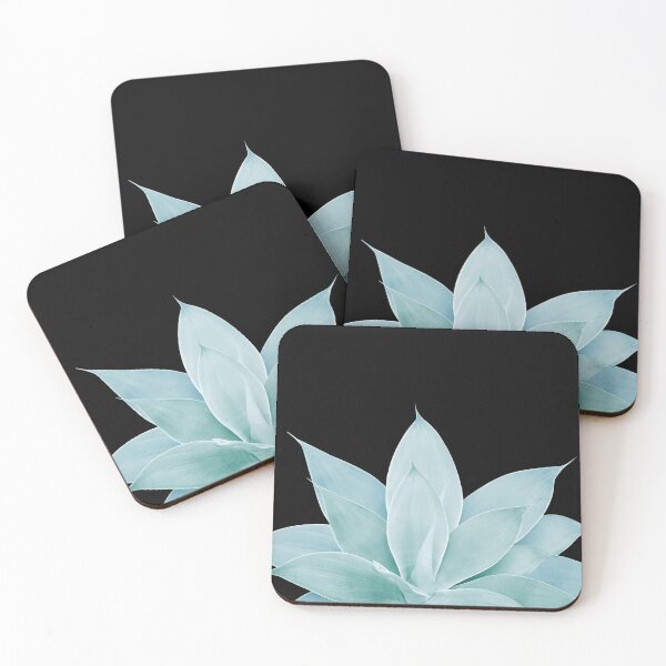 Item preview, Green Agave on Black #1 #tropical #decor #art designed and sold by Anita's & Bella's Art.
