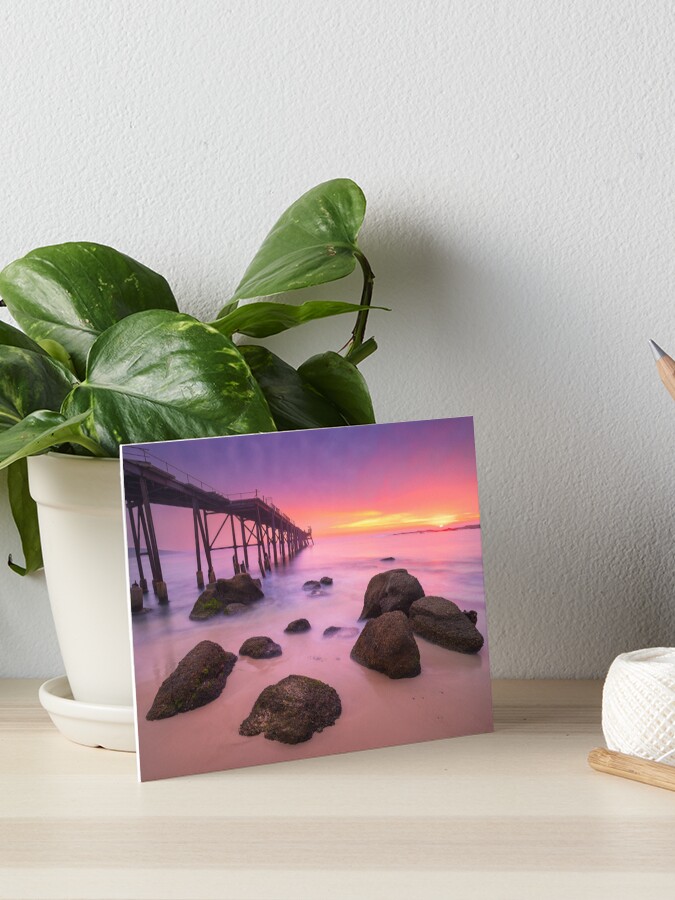 Thumbnail 1 of 2, Art Board Print, Catherine Hill Bay, Newcastle, New South Wales, Australia designed and sold by Chockstone.