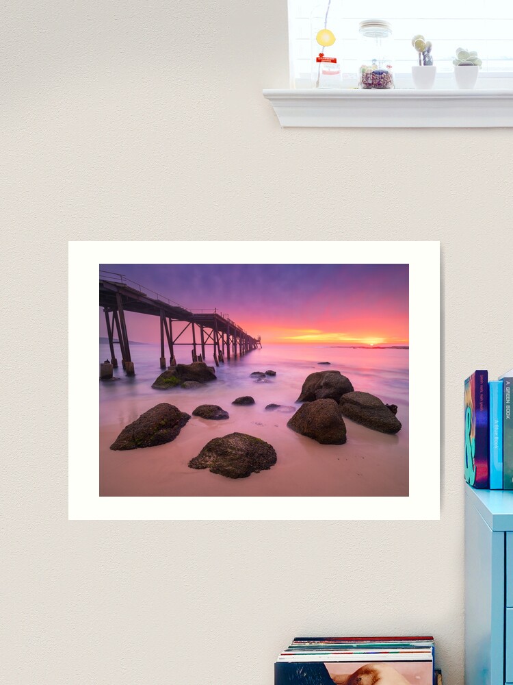 Thumbnail 2 of 3, Art Print, Catherine Hill Bay, Newcastle, New South Wales, Australia designed and sold by Chockstone.