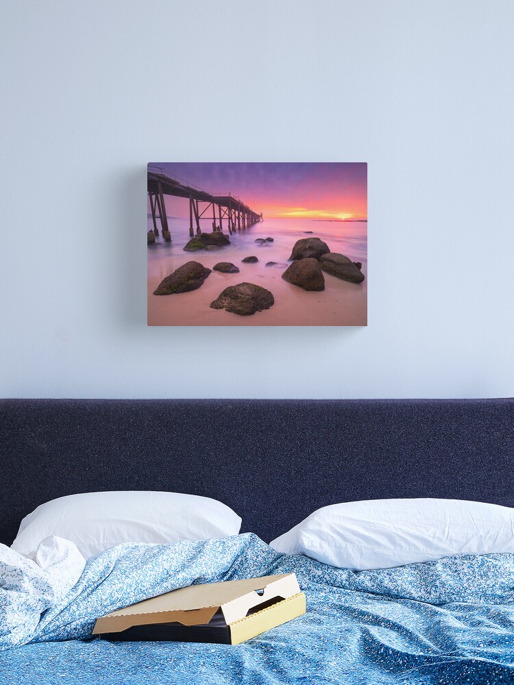 Thumbnail 2 of 3, Canvas Print, Catherine Hill Bay, Newcastle, New South Wales, Australia designed and sold by Chockstone.