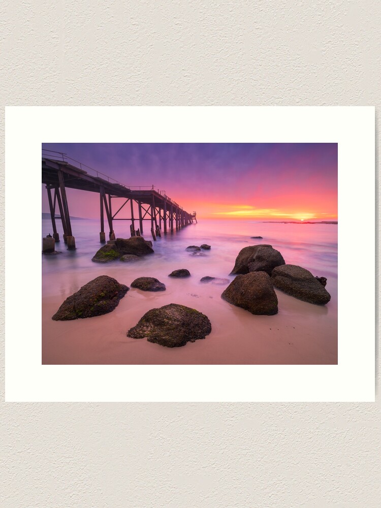 Thumbnail 1 of 3, Art Print, Catherine Hill Bay, Newcastle, New South Wales, Australia designed and sold by Chockstone.