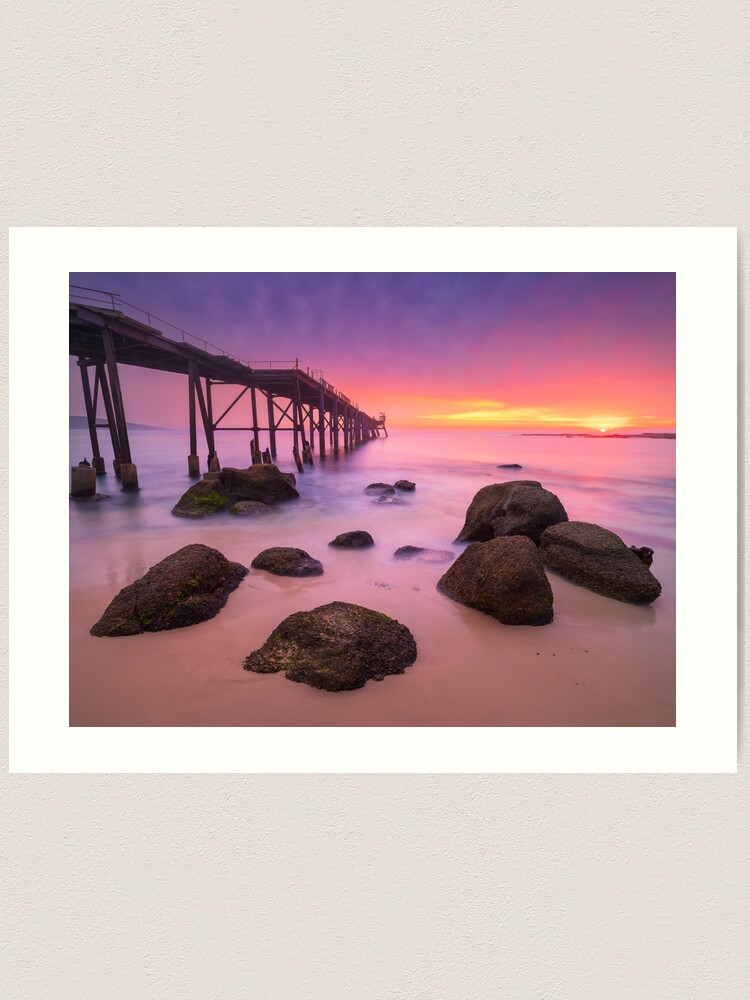 Thumbnail 1 of 3, Art Print, Catherine Hill Bay, Newcastle, New South Wales, Australia designed and sold by Chockstone.