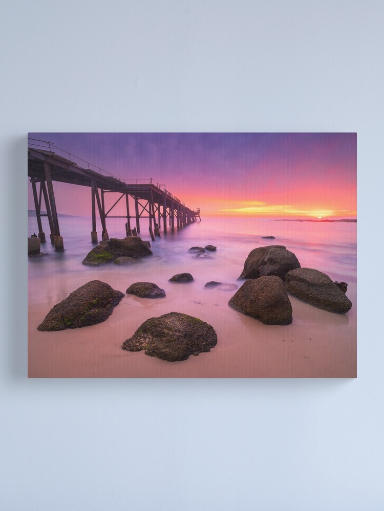 Thumbnail 1 of 3, Canvas Print, Catherine Hill Bay, Newcastle, New South Wales, Australia designed and sold by Chockstone.