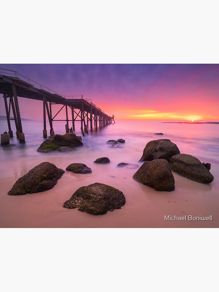 Thumbnail 3 of 3, Art Print, Catherine Hill Bay, Newcastle, New South Wales, Australia designed and sold by Chockstone.