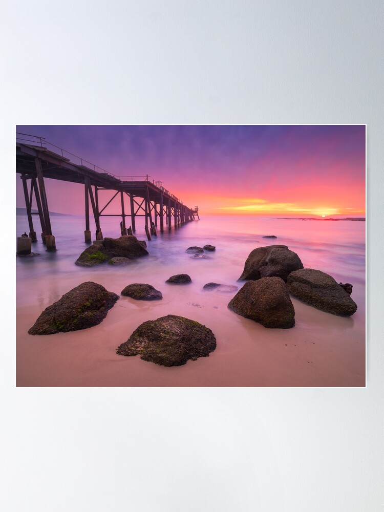 Thumbnail 1 of 3, Poster, Catherine Hill Bay, Newcastle, New South Wales, Australia designed and sold by Chockstone.
