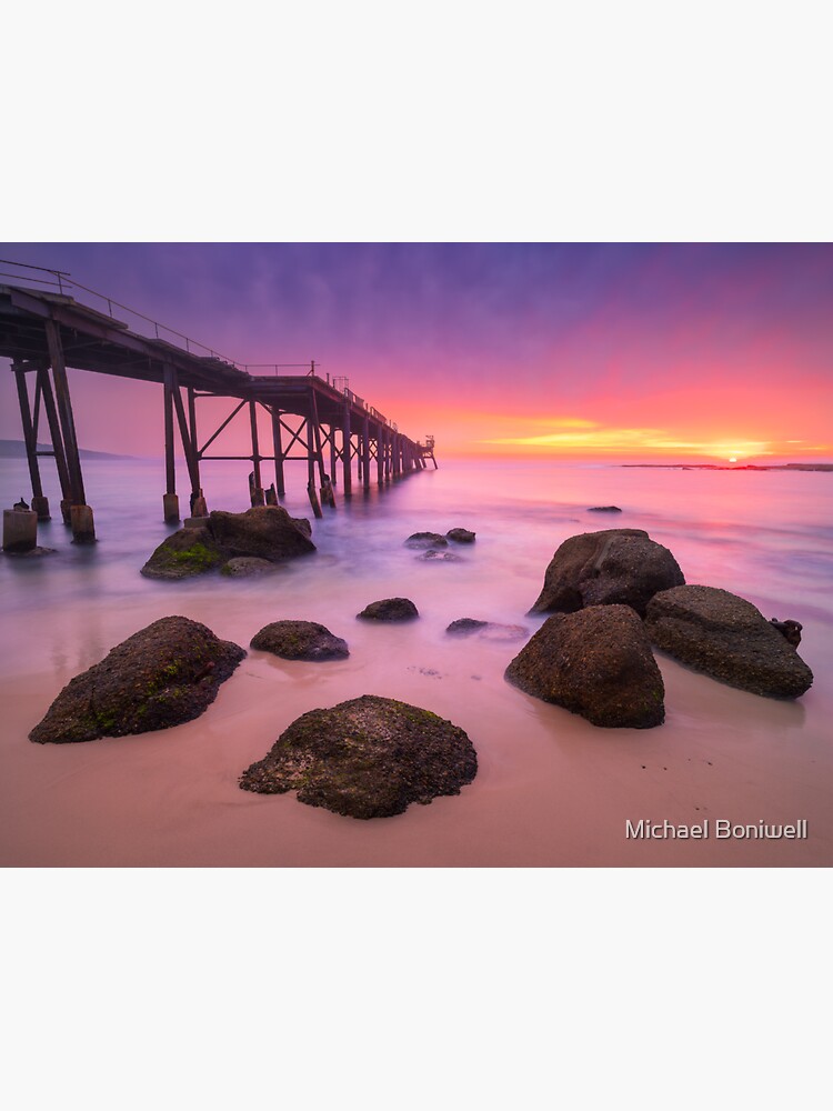 Thumbnail 3 of 3, Sticker, Catherine Hill Bay, Newcastle, New South Wales, Australia designed and sold by Chockstone.