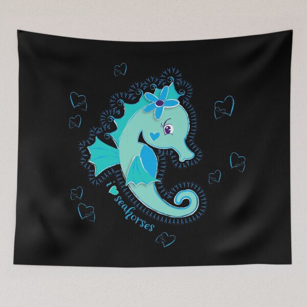Item preview, Sweet Seahorse Anime (sku#1) designed and sold by charactergirl.