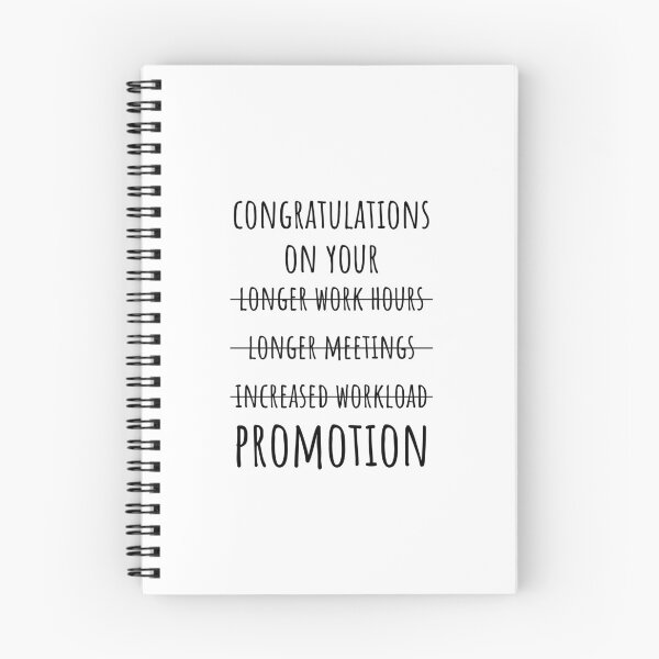 Item preview, Congratulations Job Promotion Funny Coworker designed and sold by CuteLovelyDesigns.