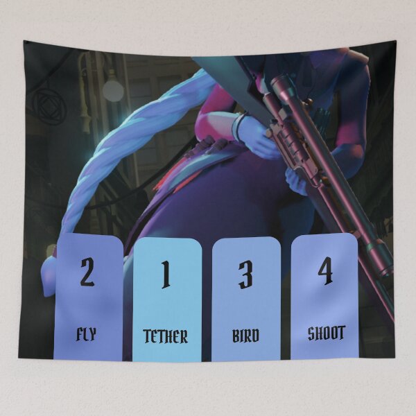 Item preview, Vindicta Combo Guide Poster - Deadlock designed and sold by amyness.