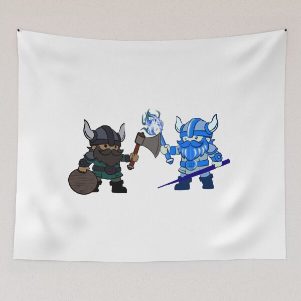 Item preview, Viking Duel of Fire and Frost designed and sold by YarkaYa.