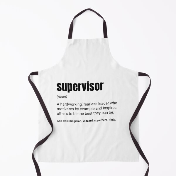 Item preview, Supervisor Work Definition designed and sold by CuteLovelyDesigns.