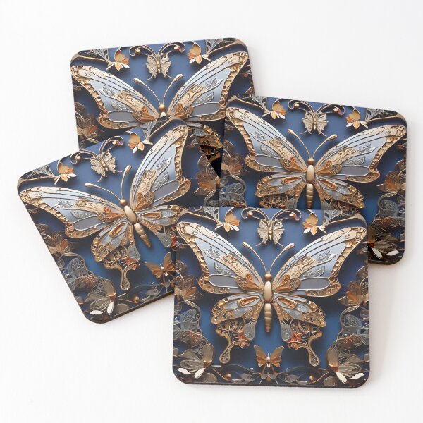 Item preview, Metallic Butterfly designed and sold by likbatonboot.