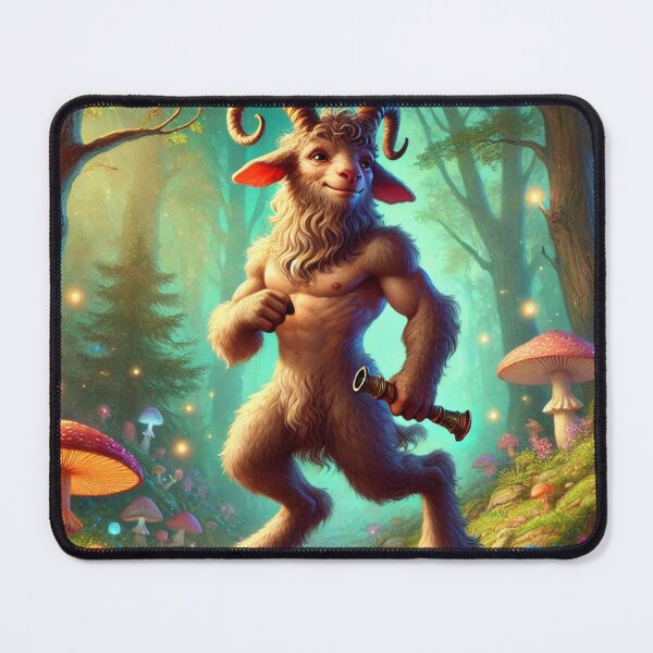 Item preview, Whimsical Journey with a Mythical Faun designed and sold by aunins7.