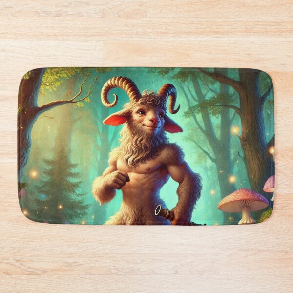 Item preview, Whimsical Journey with a Mythical Faun designed and sold by aunins7.