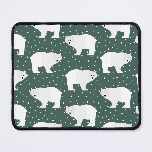 Item preview, Polar bears on green designed and sold by reneesillus.
