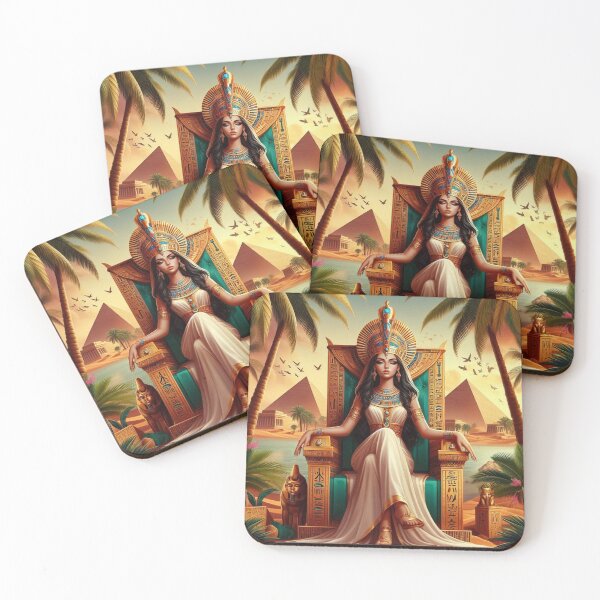 Item preview, Egyption Queen with Pyramids designed and sold by kharatsuchita.