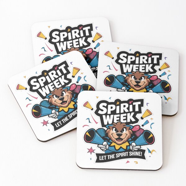 Item preview,  Bold and Fun School Spirit, Let the Spirit Shine!, Spirit Week, sticker designed and sold by Mood Coffee art.