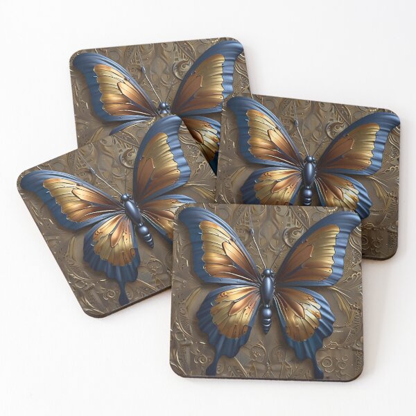 Item preview, Metallic Butterfly designed and sold by likbatonboot.