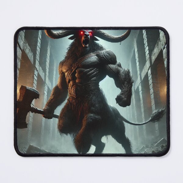 Item preview, The Wrath of the Minotaur - A Greek Mythology Legend designed and sold by aunins7.