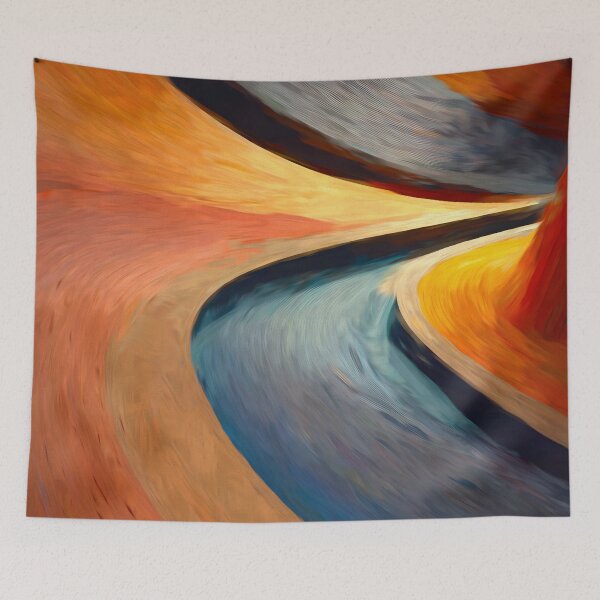 Item preview, Winding Waves designed and sold by Ilona Abou-Zolof.