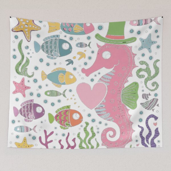 Item preview, Mystical Seahorse Wonderland designed and sold by XquisiteFashion.