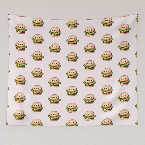 Item preview, Pixel art Hamburger  designed and sold by Artofmayara.