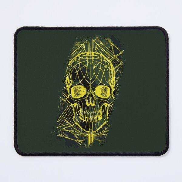 Item preview, A colorful death's skull designed and sold by Boogeyman Bill.
