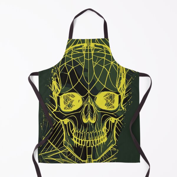 Item preview, A colorful death's skull designed and sold by Boogeyman Bill.
