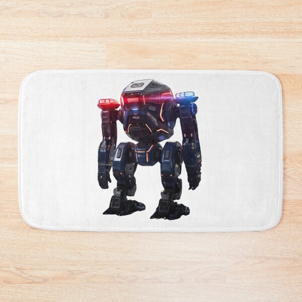 Item preview, Ai Police Robot designed and sold by PING 999 STUDIO.
