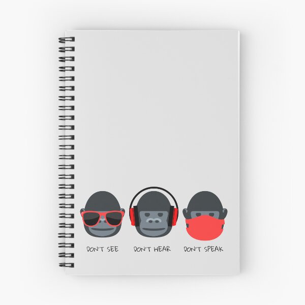 Item preview, 3 wise monkeys  designed and sold by coloursforkids.