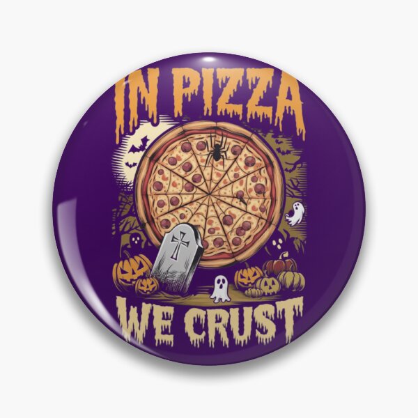 Item preview, In Pizza We Crust Halloween Themed Spooky Slice Style for Pizza Lovers designed and sold by Syrupulse.