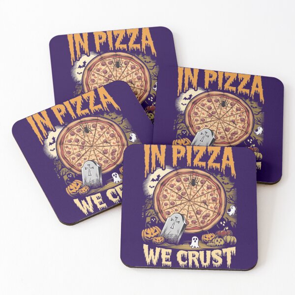 Item preview, In Pizza We Crust Halloween Themed Spooky Slice Style for Pizza Lovers designed and sold by Syrupulse.