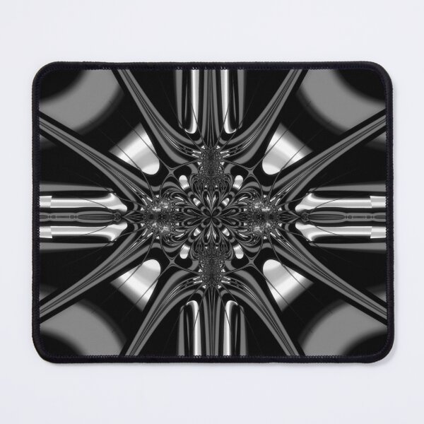 Item preview, Monochrome Black and White Spindle Orb Design designed and sold by Dianne Mead.