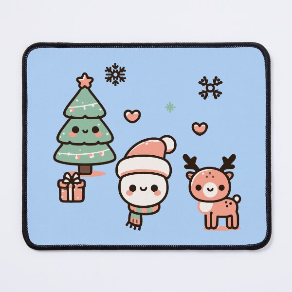Item preview, Kawaii christmas characters designed and sold by 2Blue-Dots.