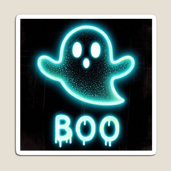 Item preview, Boo Halloween Ghost designed and sold by MoonlitBay.