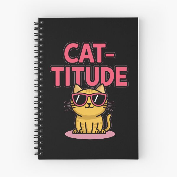 Item preview, Funny cat artwork: Cat-Titude designed and sold by Davideus.