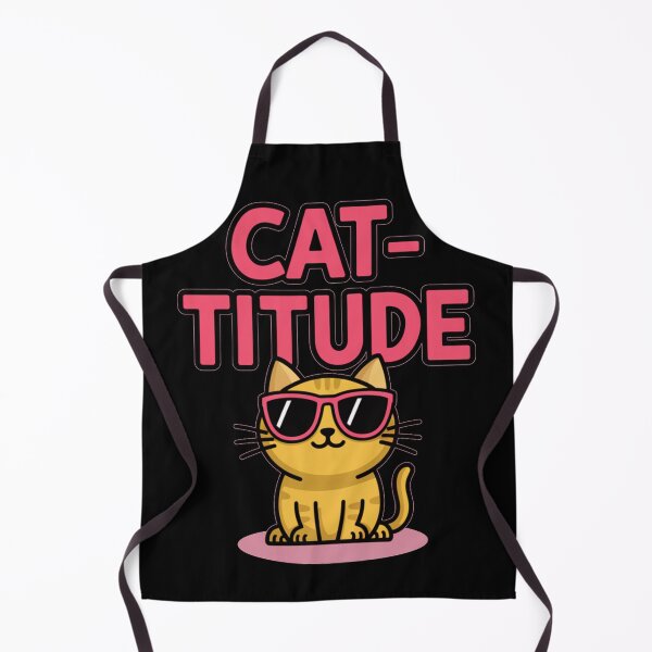Item preview, Funny cat artwork: Cat-Titude designed and sold by Davideus.