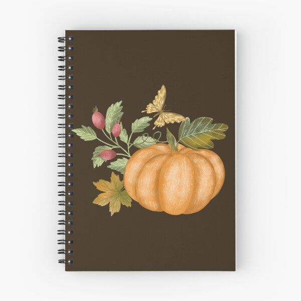 Item preview, Fall pumpkin with flowers designed and sold by pinkyfish1010.