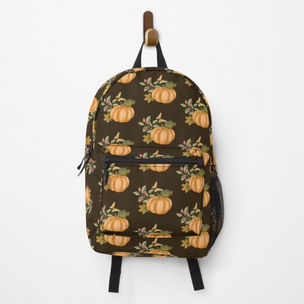 Item preview, Fall pumpkin with flowers designed and sold by pinkyfish1010.
