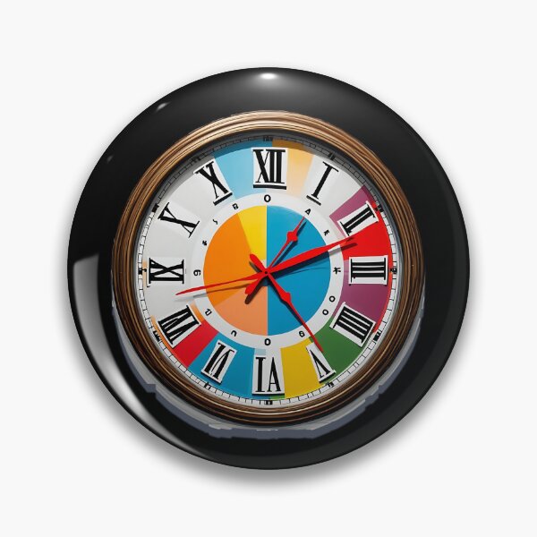 Item preview, Pop art clock designed and sold by Pflugart.