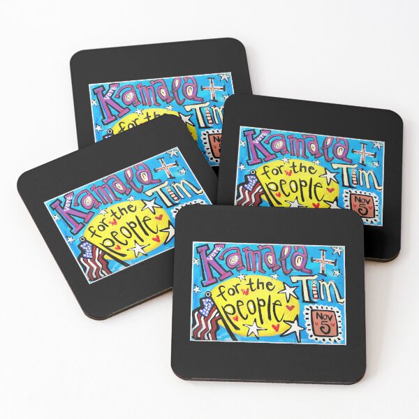 Item preview, Kamala and Tim for the people - Kamala Harris designed and sold by MikaylaThomps.