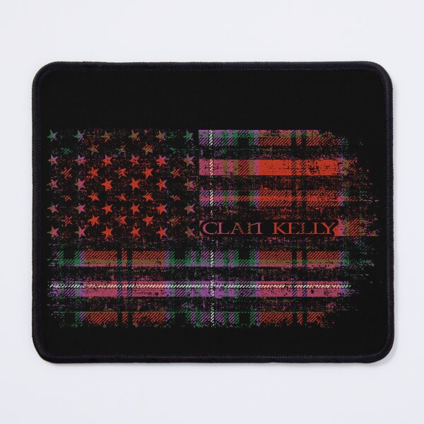 Item preview, Clan Kelly of Sleat Red Scottish tartan US flag kilt Scotland designed and sold by Clan1093.